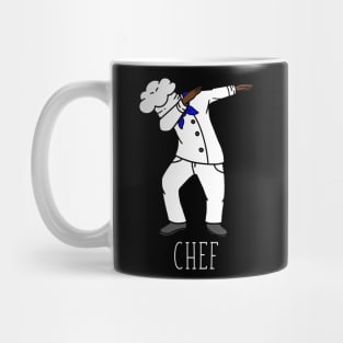 chef dabbing cook kitchen funny dance Mug